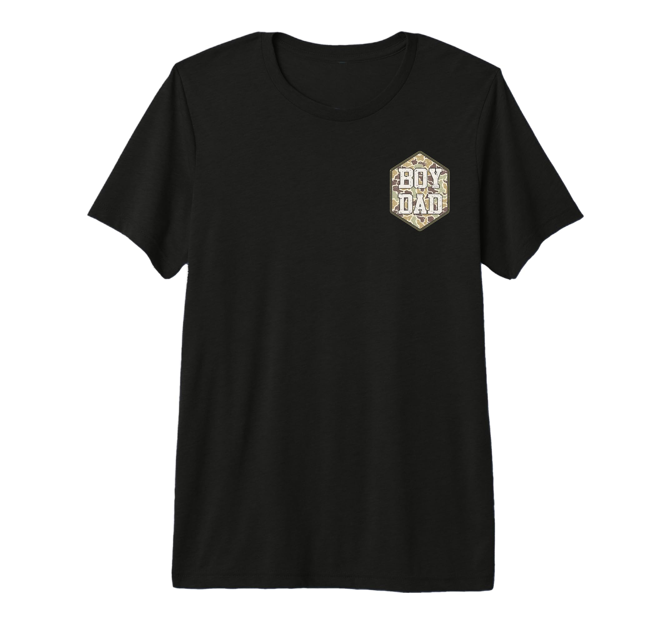 2 Sided Camo Dad Camouflage Dad Life T-Shirt - Unique Graphic Men Women - T-Shirt, Sweatshirt, Hoodie