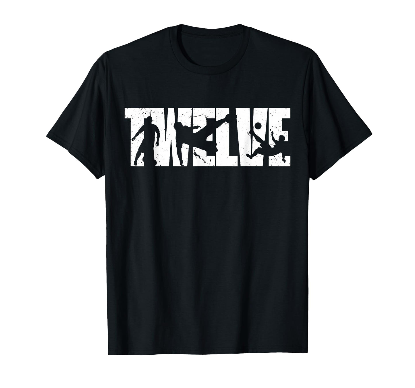 12Th Birthday Soccer 12 Years Old T-Shirt - Graphic Print Unisex - T-Shirt, Sweatshirt, Hoodie