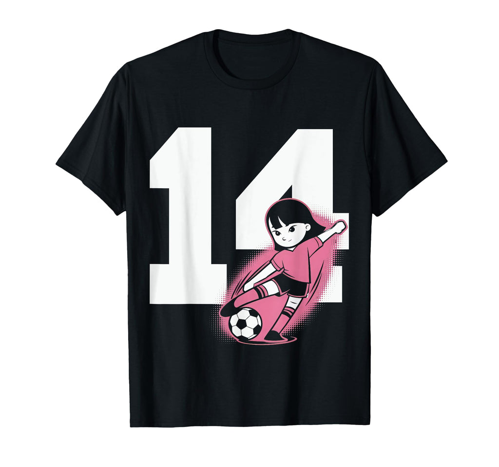 14 Soccer Birthday Gift Soccer Fan T-Shirt - Streetwear Style Unisex - T-Shirt, Sweatshirt, Hoodie