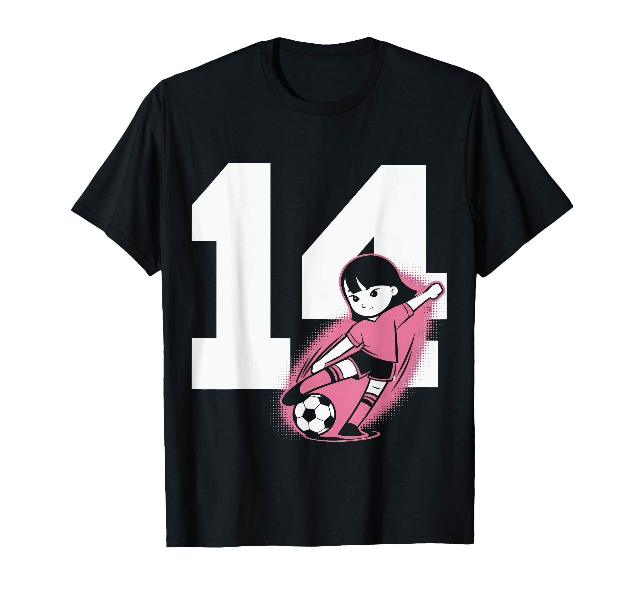 14 Soccer Birthday Gift Soccer Fan T-Shirt - Streetwear Style Unisex - T-Shirt, Sweatshirt, Hoodie