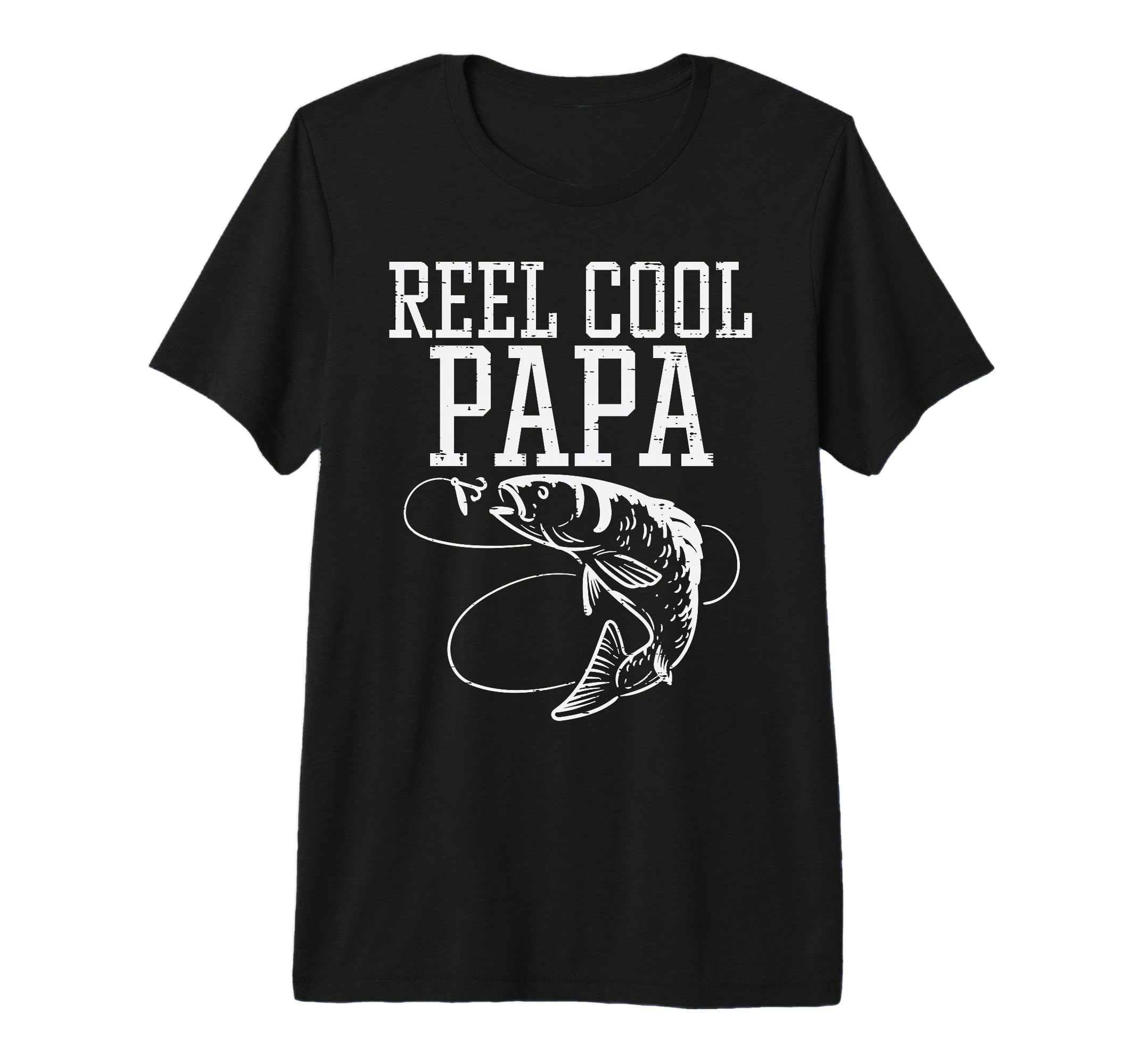 Reel Daddy Papa Fish Fishing Angling T-Shirt - Novelty Apparel Unisex - T-Shirt, Sweatshirt, Hoodie