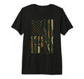 Camo Flag Deer Skull Rifle Hunting T-Shirt - Unique Graphic for Adults - T-Shirt, Sweatshirt, Hoodie