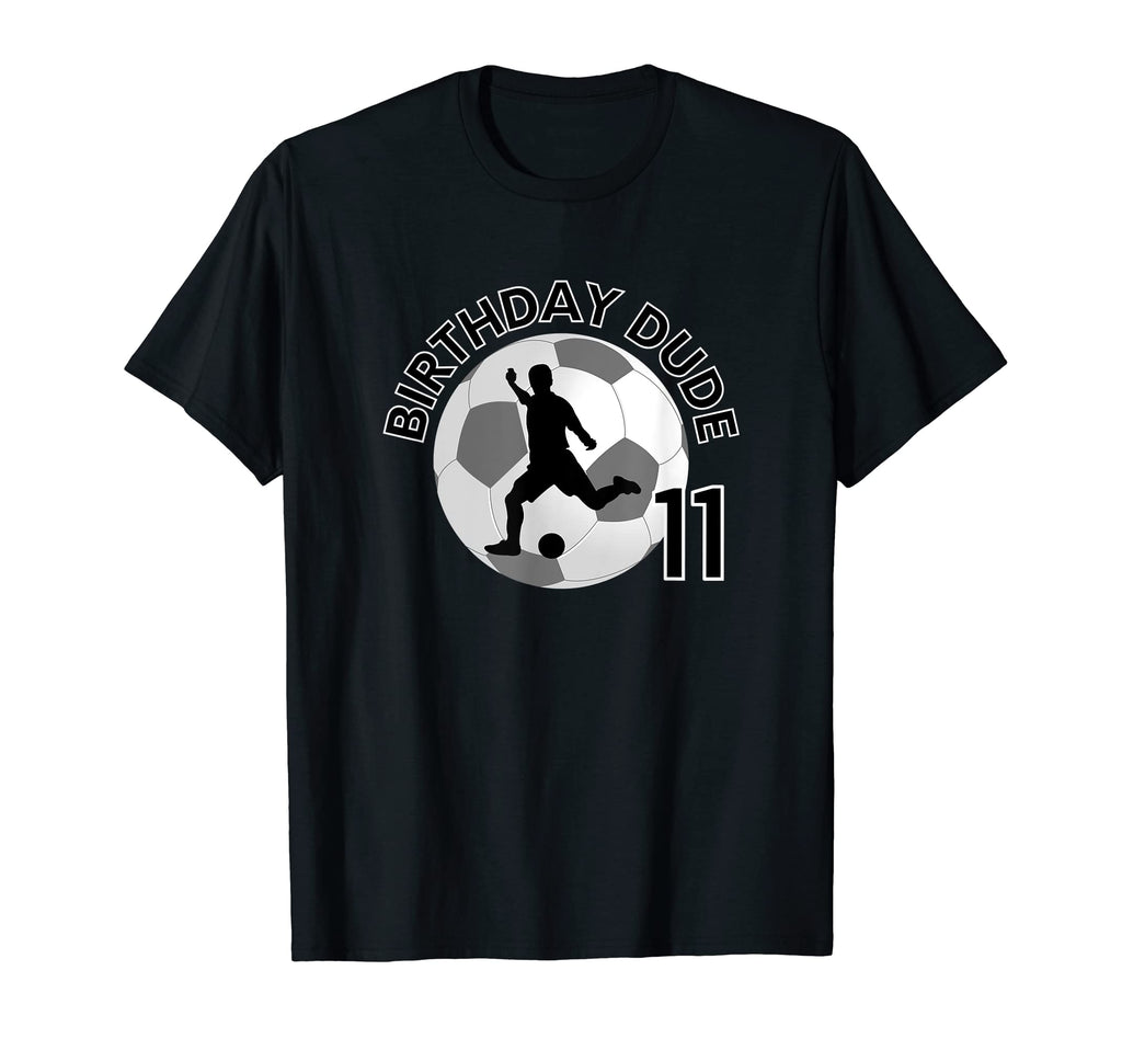 11 Year Old 11Th Birthday Dude Soccer T-Shirt - Trendy Graphic Men Women - T-Shirt, Sweatshirt, Hoodie