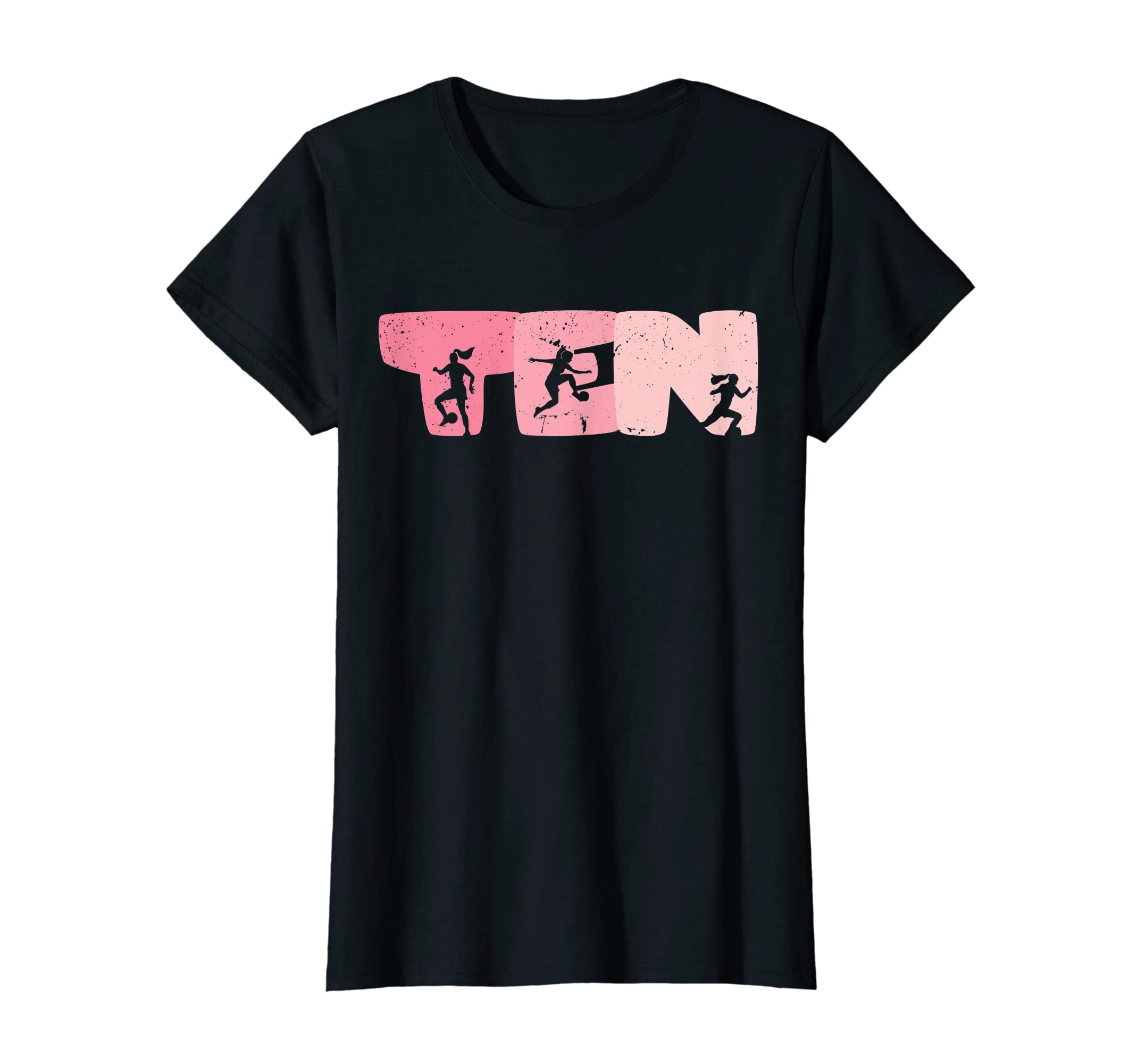 10 Year Old Soccer Birthday 10Th T-Shirt - Casual Everyday Wear Men Women - T-Shirt, Sweatshirt, Hoodie