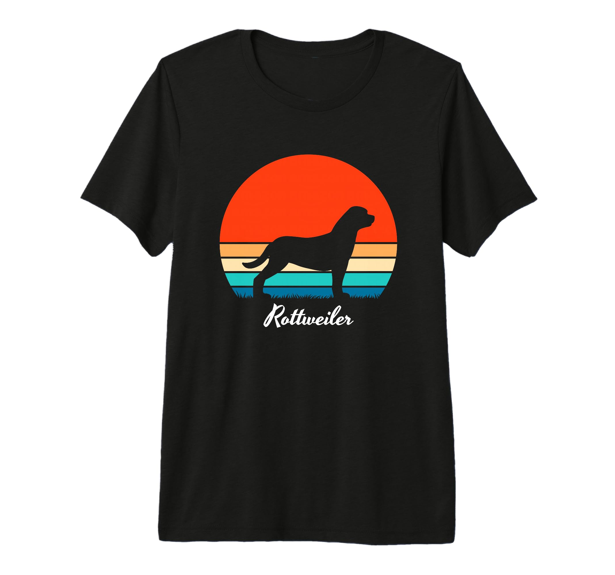Rottweiler Sunset Dog Mom Dad Owner T-Shirt - Streetwear Style for Adults - T-Shirt, Sweatshirt, Hoodie