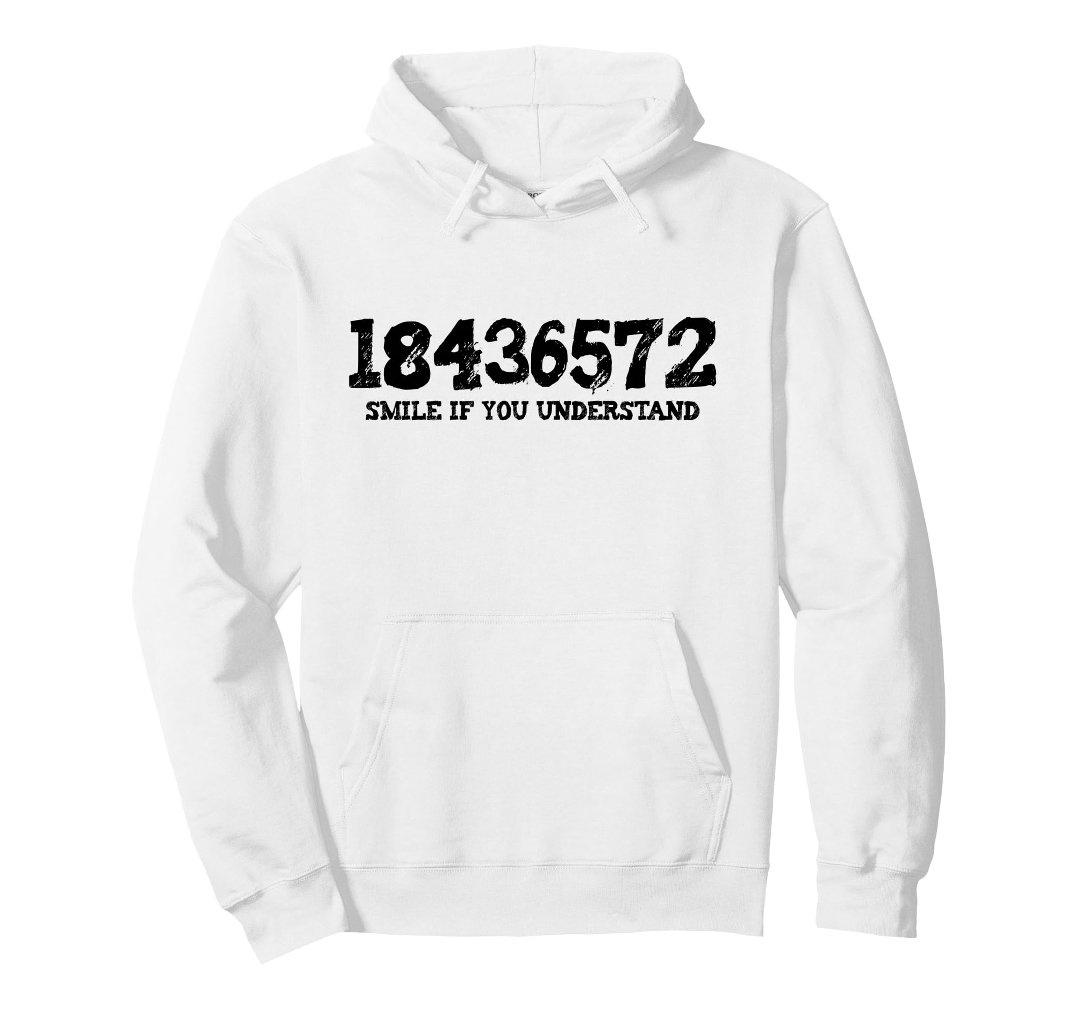 18436572 Smile If You Understand Hoodie - Minimalist Print Men Women - T-Shirt, Sweatshirt, Hoodie
