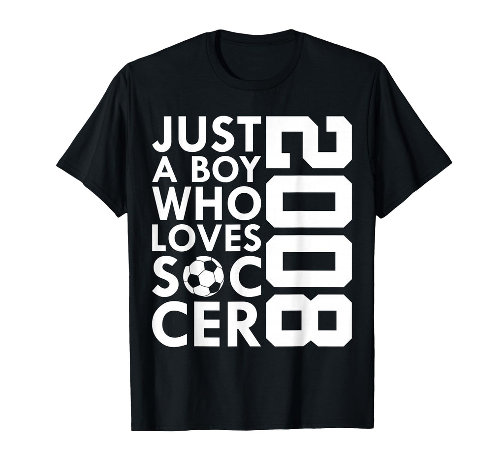 2008 Just Who Loves Soccer 18Th T-Shirt - Aesthetic Graphic for Adults - T-Shirt, Sweatshirt, Hoodie