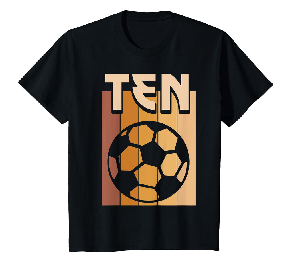 10 Year Old Soccer Birthday 10Th T-Shirt - Unique Graphic for Adults - T-Shirt, Sweatshirt, Hoodie