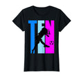 10Th Soccer Birthday Goals Score Plays T-Shirt - Novelty Apparel Unisex - T-Shirt, Sweatshirt, Hoodie