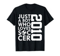 2010 Just Who Loves Soccer 16Th Birthday T-Shirt - Graphic Print for Adults - T-Shirt, Sweatshirt, Hoodie