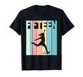 15Th Birthday Soccer Theme 15 Year Old T-Shirt - Aesthetic Graphic Unisex - T-Shirt, Sweatshirt, Hoodie
