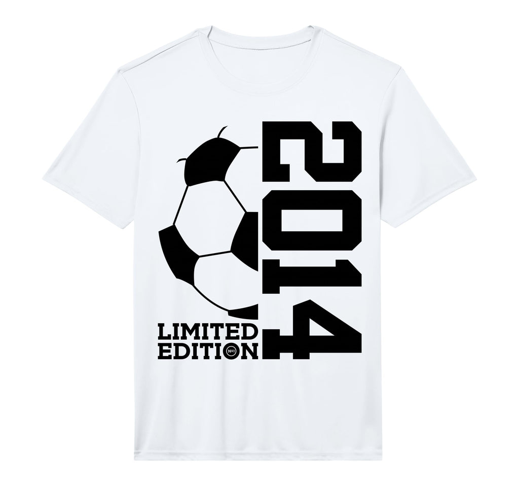 12Th Birthday Soccer 2014 Performance T-Shirt - Graphic Print for Adults - T-Shirt, Sweatshirt, Hoodie