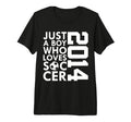 2014 Just Who Loves Soccer 12Th T-Shirt - Unique Graphic Men Women - T-Shirt, Sweatshirt, Hoodie