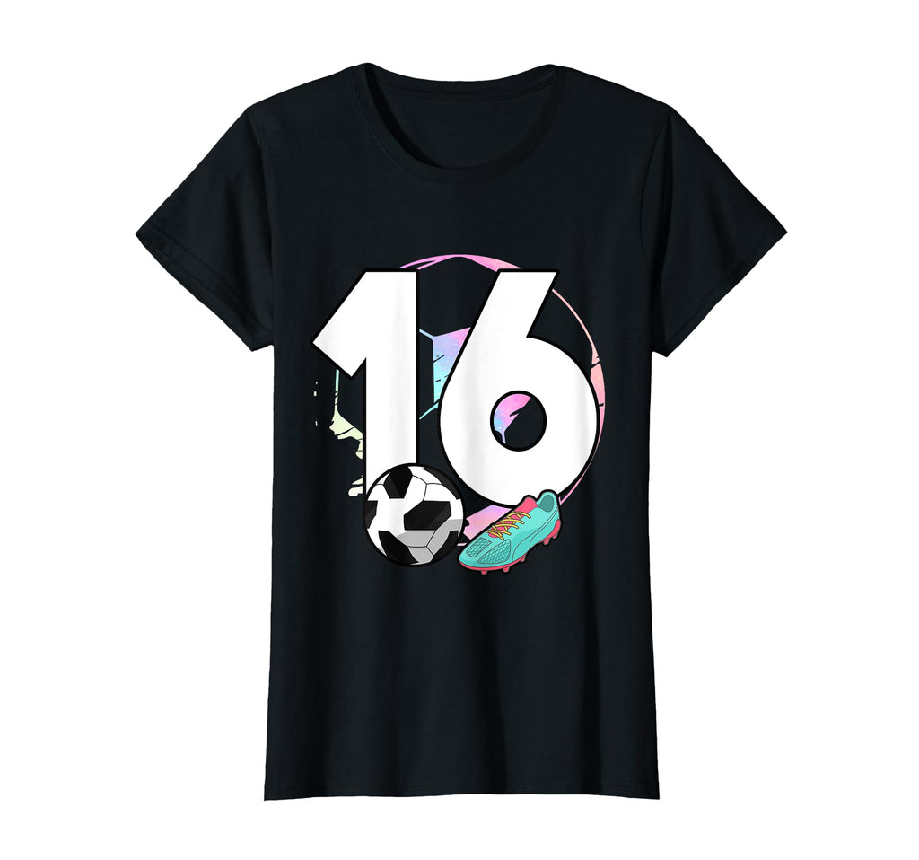 16Th Birthday Soccer Player Football 16 T-Shirt - Streetwear Style Unisex - T-Shirt, Sweatshirt, Hoodie