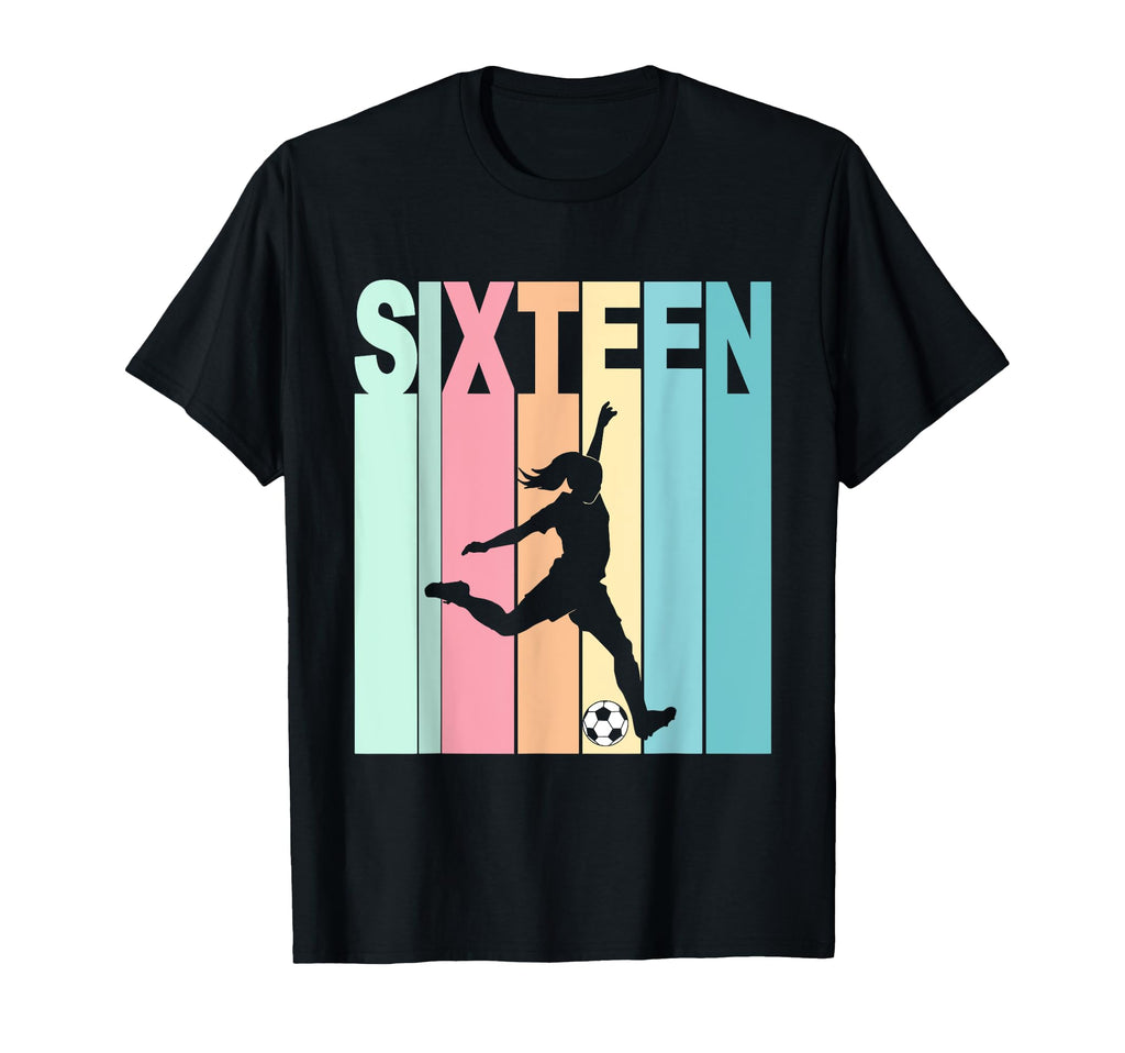 16Th Birthday Soccer Theme 16 Year Old T-Shirt - Unique Graphic for Adults - T-Shirt, Sweatshirt, Hoodie