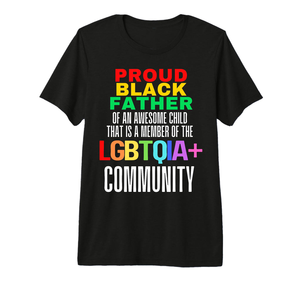 Proud Black Father Awesome Child T-Shirt - Unique Graphic Men Women - T-Shirt, Sweatshirt, Hoodie