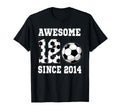 12 Years Old Birthday Soccer Awesome T-Shirt - Minimalist Print Men Women - T-Shirt, Sweatshirt, Hoodie
