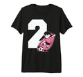 2 Soccer Birthday Gift Soccer Fan T-Shirt - Unique Graphic Men Women - T-Shirt, Sweatshirt, Hoodie
