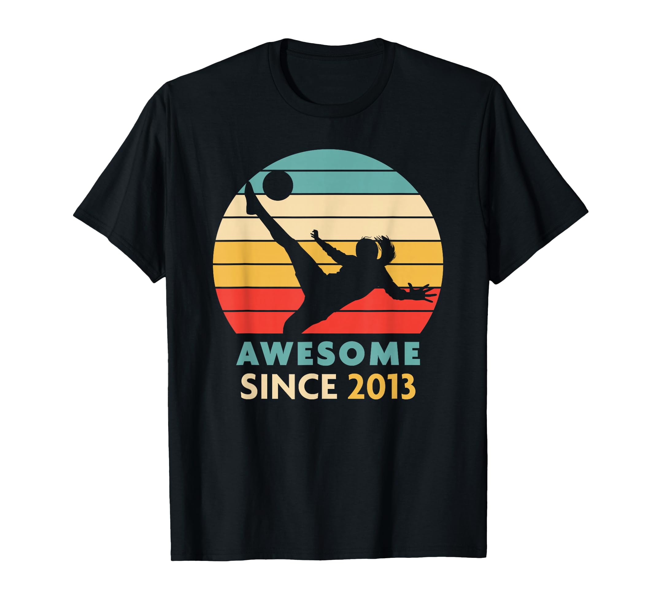13Th Birthday Gift Soccer Awesome Since T-Shirt - Graphic Print for Adults - T-Shirt, Sweatshirt, Hoodie