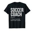Soccer Coach Definition Sports School T-Shirt - Graphic Print for Adults - T-Shirt, Sweatshirt, Hoodie