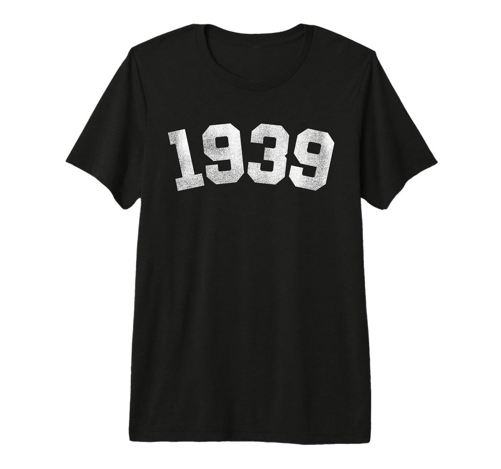 1939 87 Years Old 87Th Birthday Dad Mom Tri T-Shirt - Graphic Print Unisex - T-Shirt, Sweatshirt, Hoodie