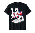 12 Soccer Birthday Gift Soccer Fan T-Shirt - Casual Everyday Wear Unisex - T-Shirt, Sweatshirt, Hoodie