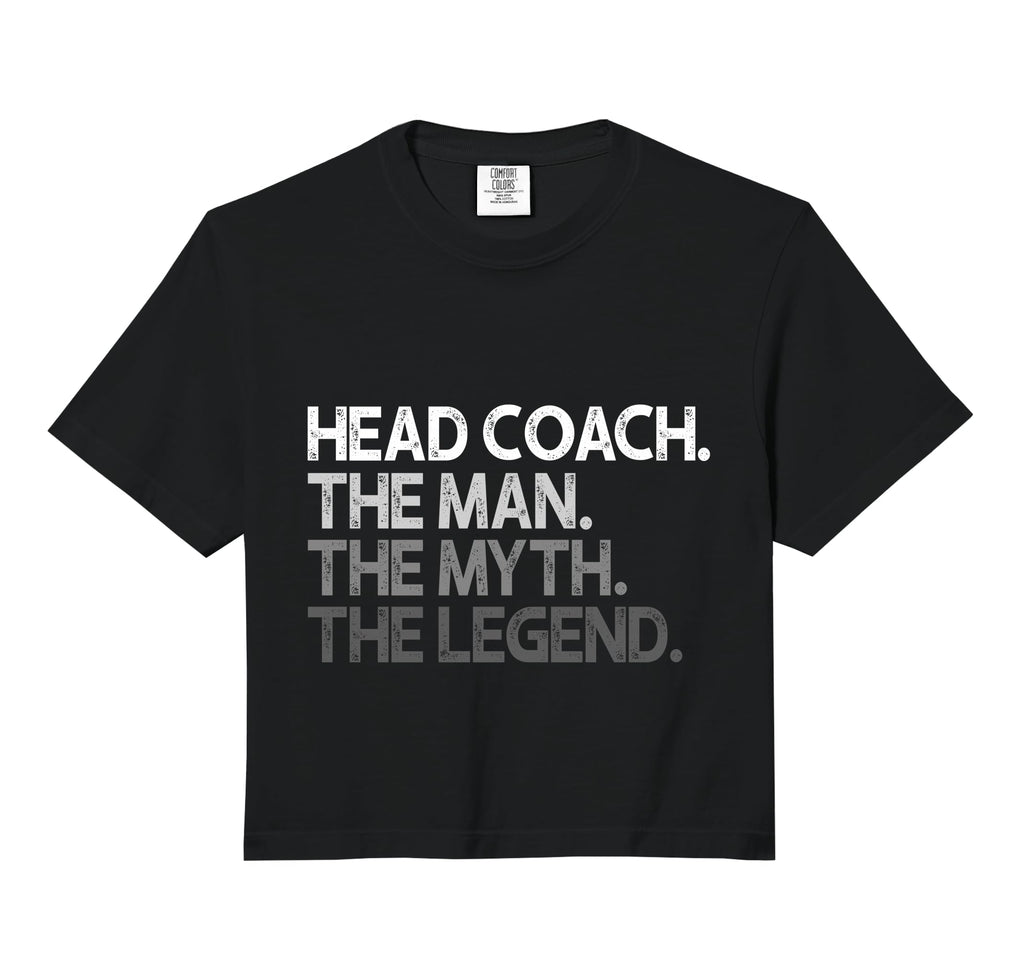 Head Coach Myth Legend Gift Comfort Sweatshirt - Graphic Print for Adults - T-Shirt, Sweatshirt, Hoodie