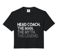 Head Coach Myth Legend Gift Comfort Sweatshirt - Graphic Print for Adults - T-Shirt, Sweatshirt, Hoodie