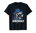 13 Year Old Birthday Soccer Player 13Th T-Shirt - Minimalist Print Unisex - T-Shirt, Sweatshirt, Hoodie