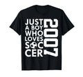 2007 Just Who Loves Soccer 19Th T-Shirt - Fun Novelty Design Unisex - T-Shirt, Sweatshirt, Hoodie