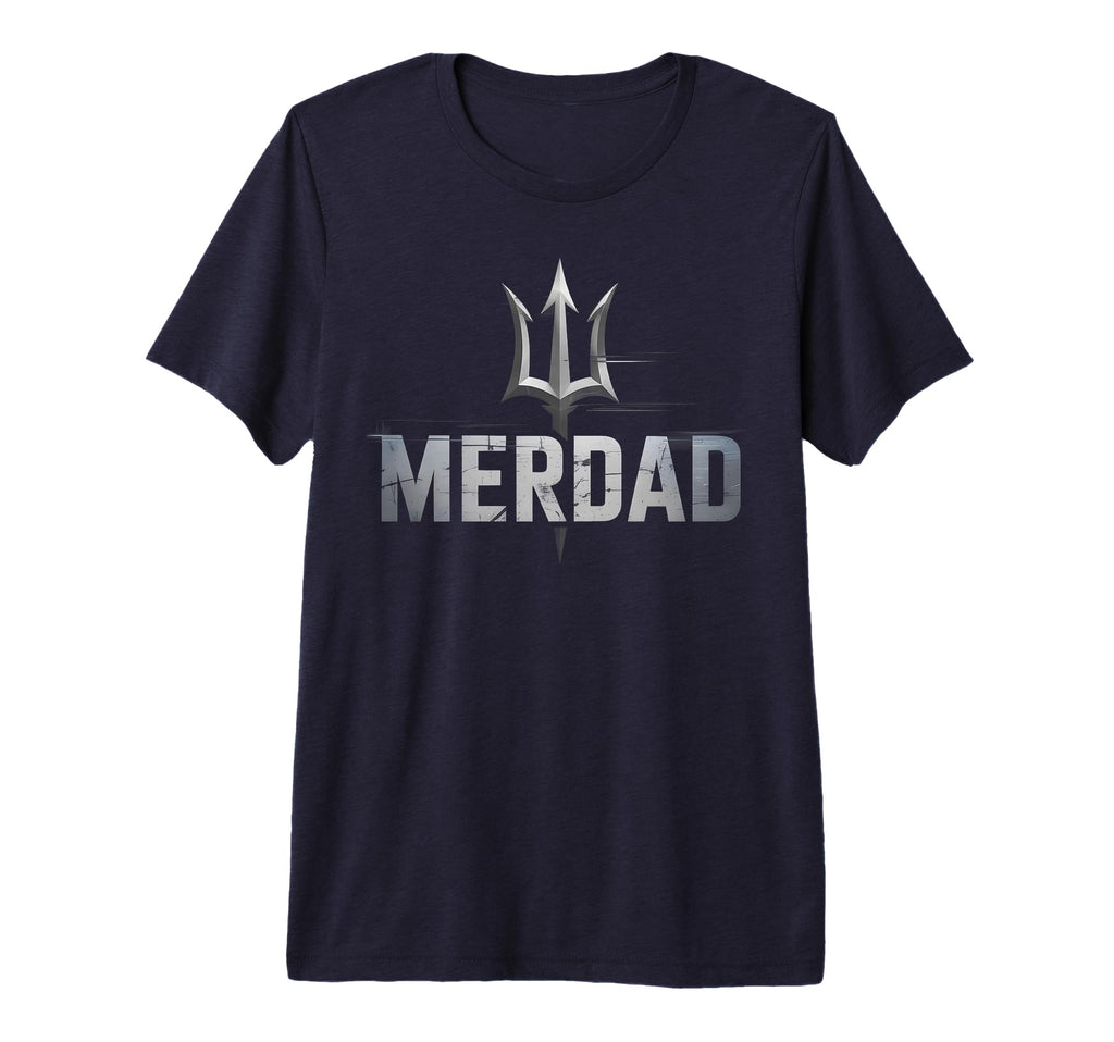 Funny Merdad Father Mermaid Dad T-Shirt - Novelty Apparel Men Women - T-Shirt, Sweatshirt, Hoodie