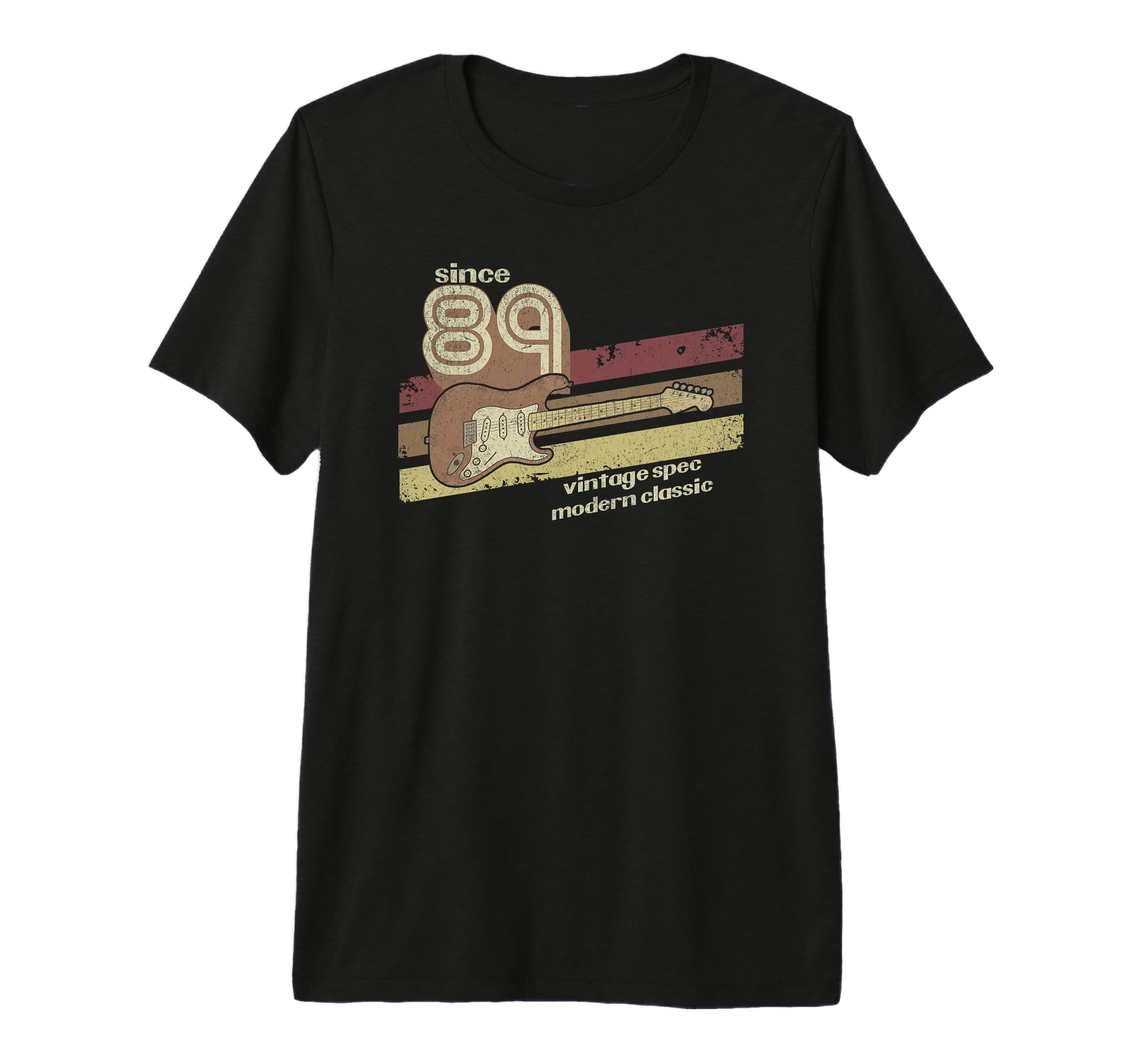 1989 Guitarist 80S Guitar Dad T-Shirt - Fun Novelty Design Men Women - T-Shirt, Sweatshirt, Hoodie