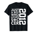 2012 Just Who Loves Soccer 14Th T-Shirt - Casual Everyday Wear for Adults - T-Shirt, Sweatshirt, Hoodie