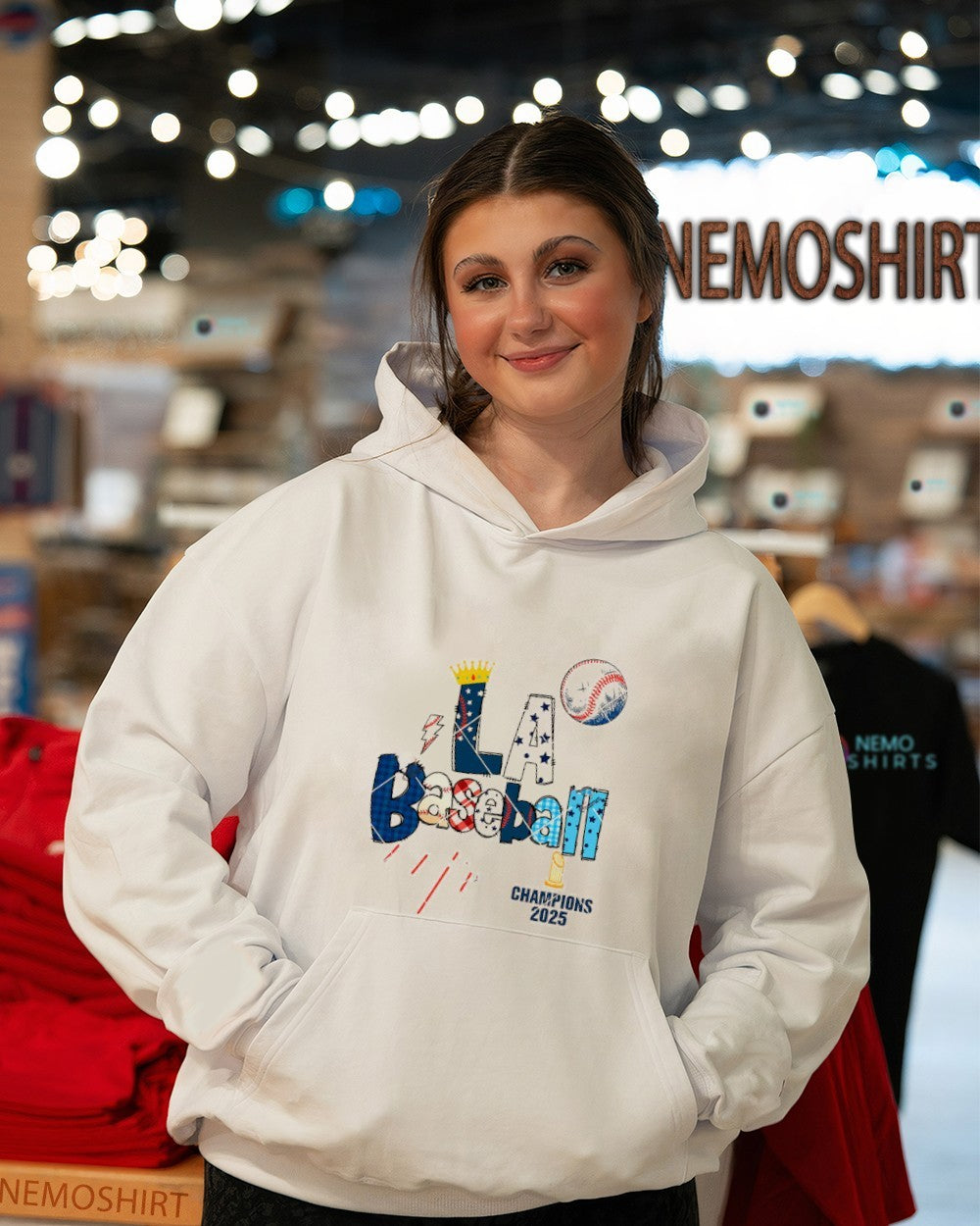 LA baseball champions 2025 Los Angeles Dodgers - Adult & Kids T-Shirts, Sweatshirts & Hoodies apparel design preview 5