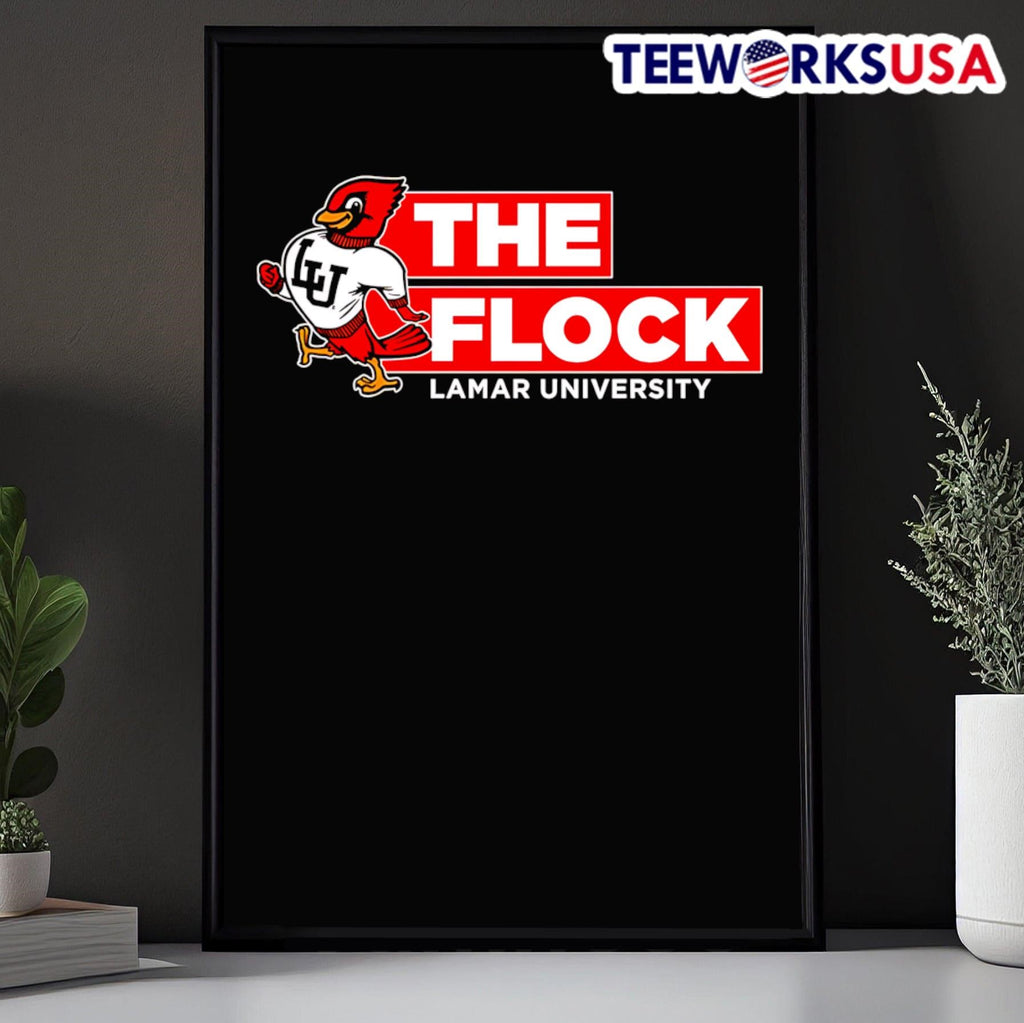 The Flock Lamar University - Adult & Kids T-Shirts, Sweatshirts & Hoodies apparel design preview 5