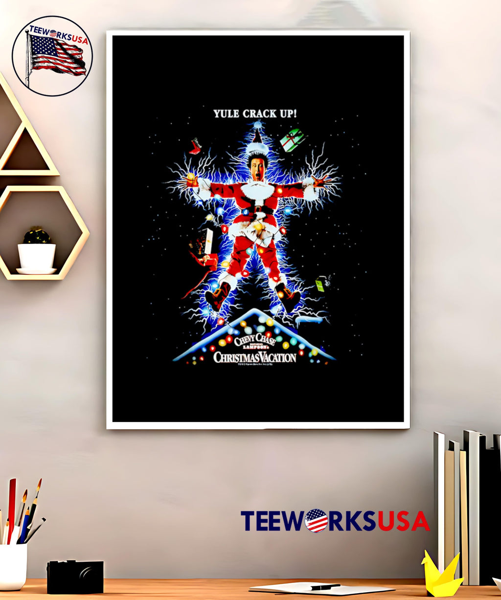 Yule Crack Up Chevy Chase National Lampoon's - Adult & Kids T-Shirts, Sweatshirts & Hoodies apparel design preview 5