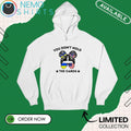 You don't hold the cards here messy bun Ukraine USA - Adult & Kids T-Shirts, Sweatshirts & Hoodies apparel design preview 2
