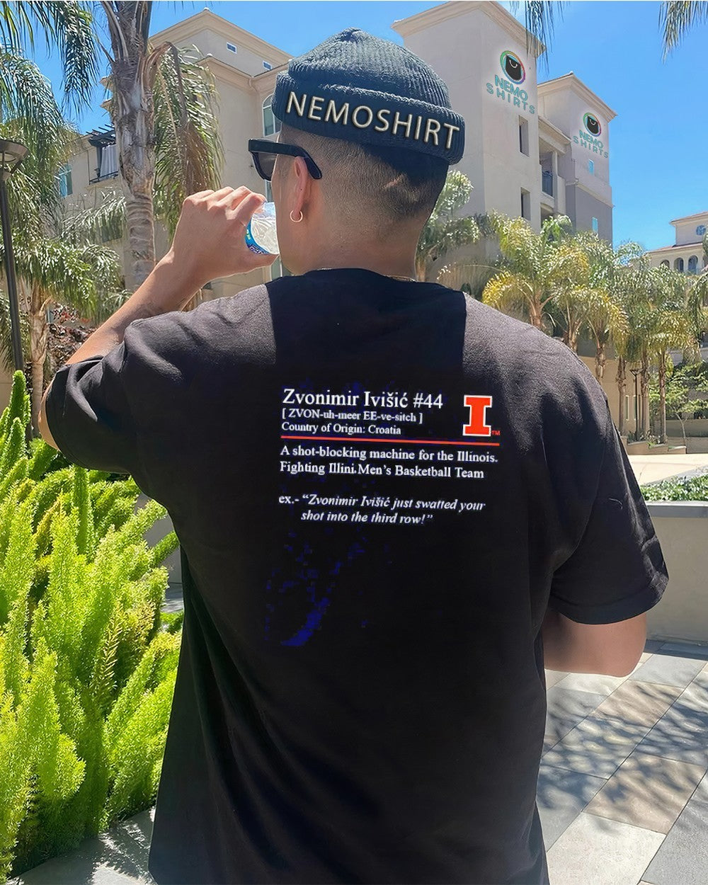 Zvonimir Ivisic definition a shot blocking machine - Adult & Kids T-Shirts, Sweatshirts & Hoodies apparel design preview 4