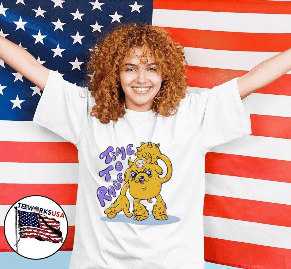 Adventure Time to rage - Adult & Kids T-Shirts, Sweatshirts & Hoodies apparel design preview 7