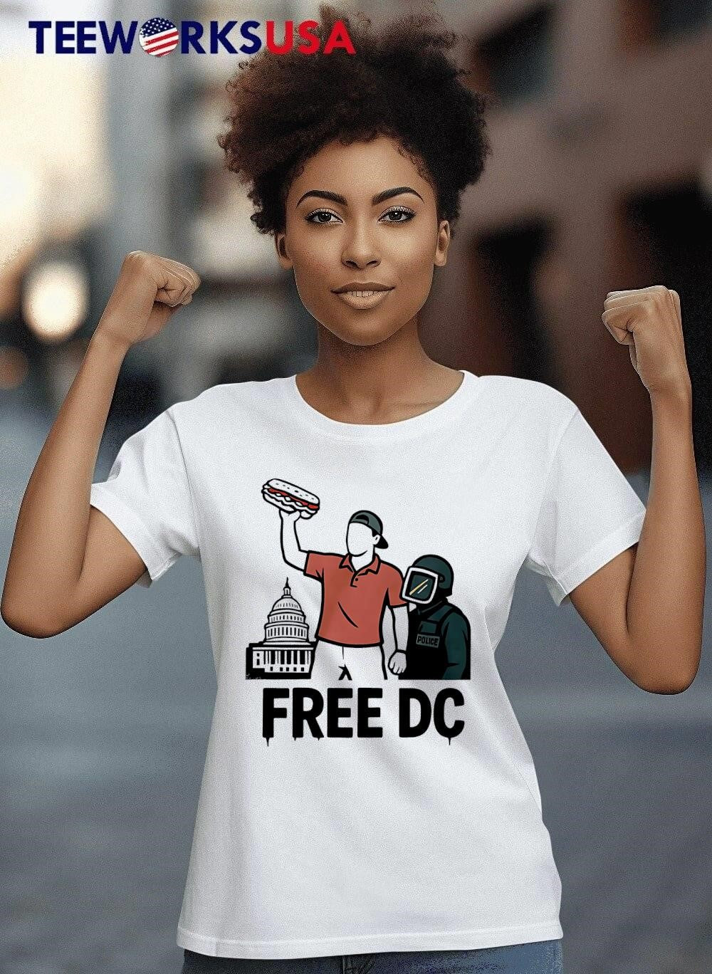 Free DC Sandwich Guy - Adult & Kids T-Shirts, Sweatshirts & Hoodies apparel design preview 8