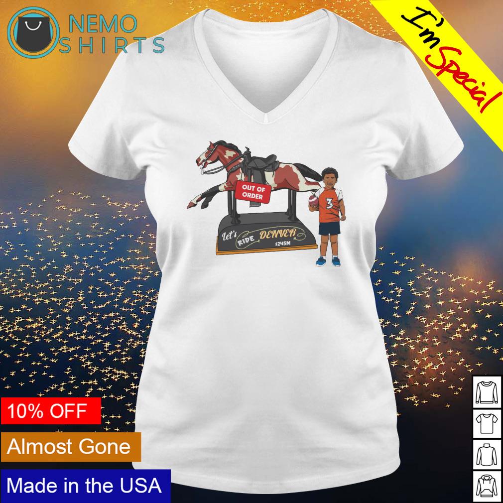 Let's ride Denver Broncos - Adult & Kids T-Shirts, Sweatshirts & Hoodies apparel design preview 5