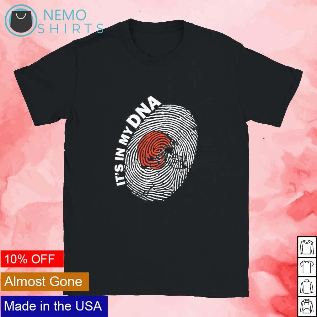 Cleveland Browns it's in my DNA - Adult & Kids T-Shirts, Sweatshirts & Hoodies apparel design preview 1