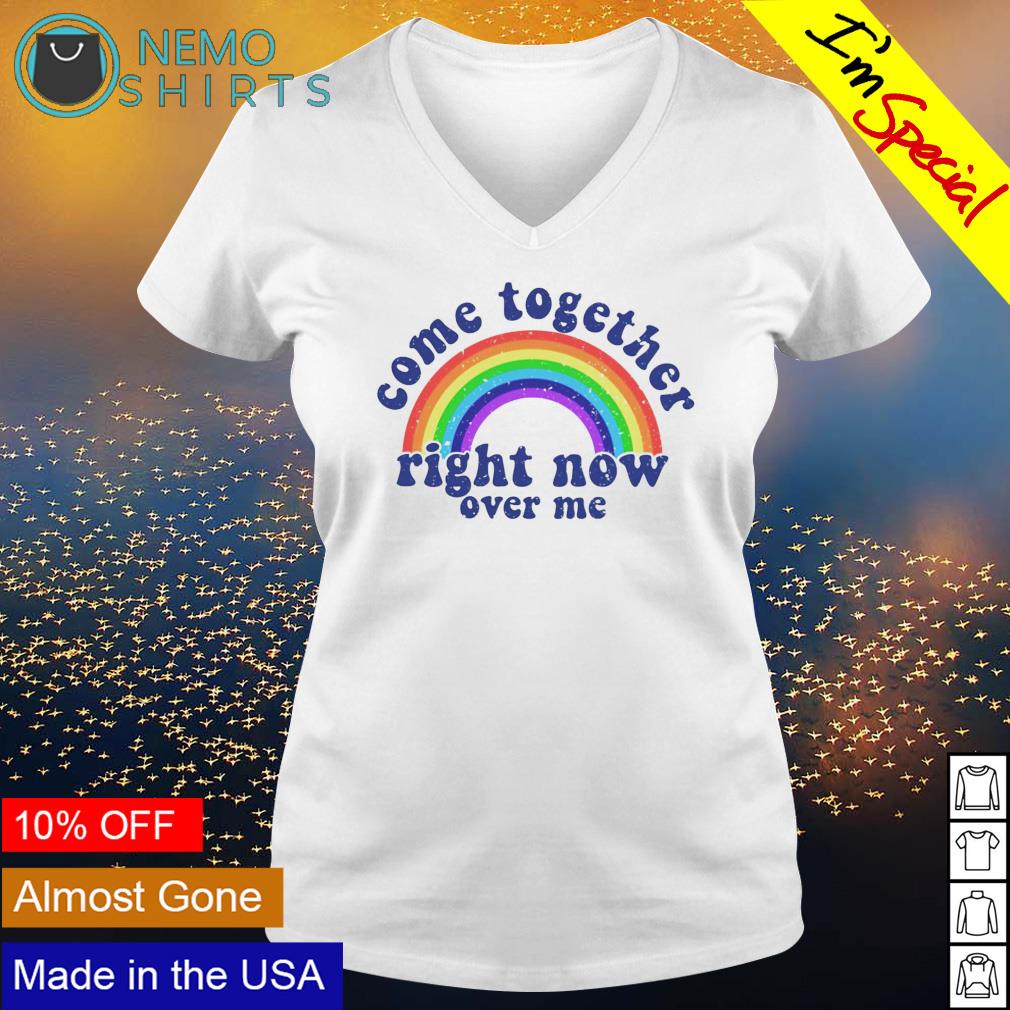 Come together right now over me rainbow - Adult & Kids T-Shirts, Sweatshirts & Hoodies apparel design preview 5