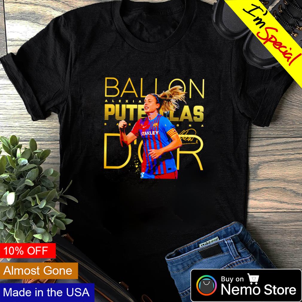Ballon D'or Alexia Putellas Barcelona - Adult & Kids T-Shirts, Sweatshirts & Hoodies apparel design preview 1