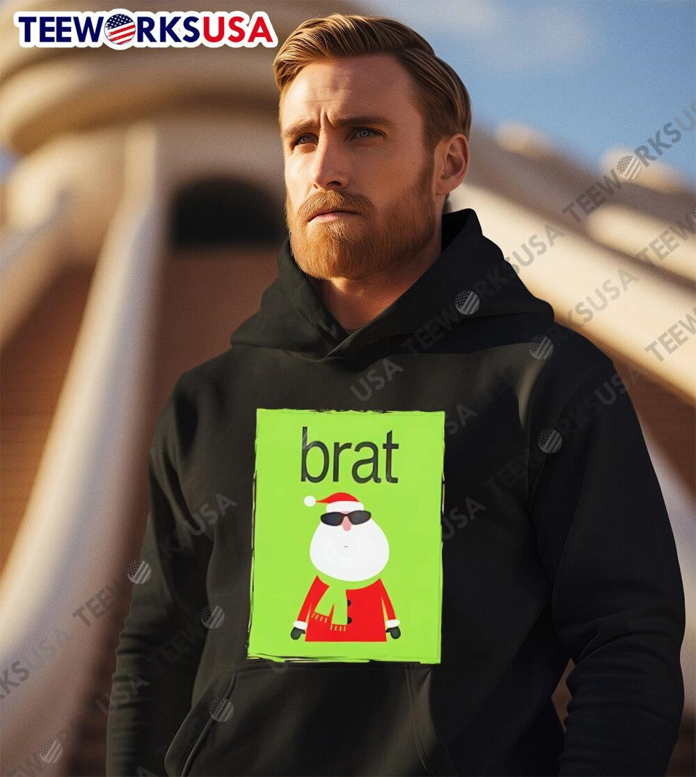 Brat Christmas 2024 - Adult & Kids T-Shirts, Sweatshirts & Hoodies apparel design preview 2