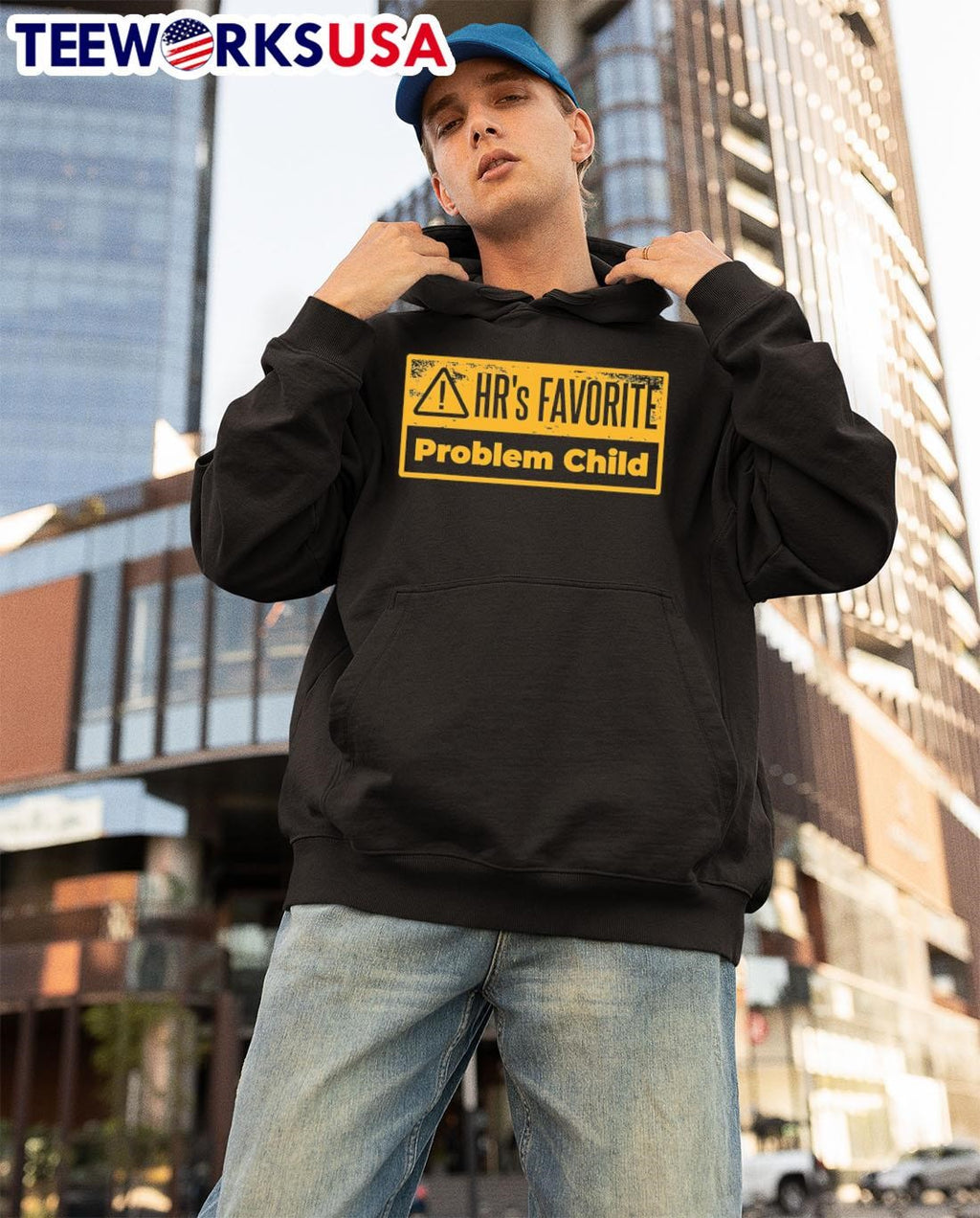 Human resources walking hr violation - Adult & Kids T-Shirts, Sweatshirts & Hoodies apparel design preview 3