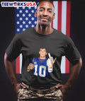 Eli Manning Middle Finger - Adult & Kids T-Shirts, Sweatshirts & Hoodies apparel design preview 1