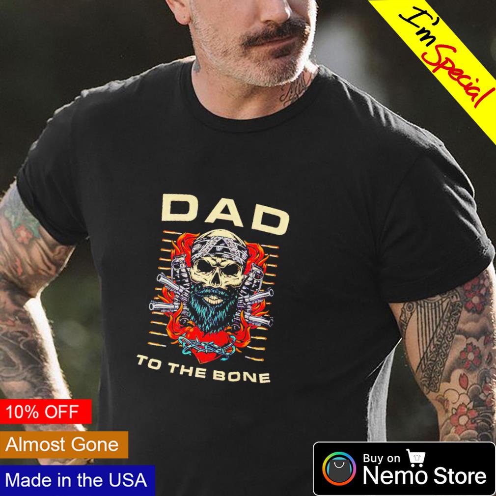 Dad To The Bone - Adult & Kids T-Shirts, Sweatshirts & Hoodies apparel design preview 4
