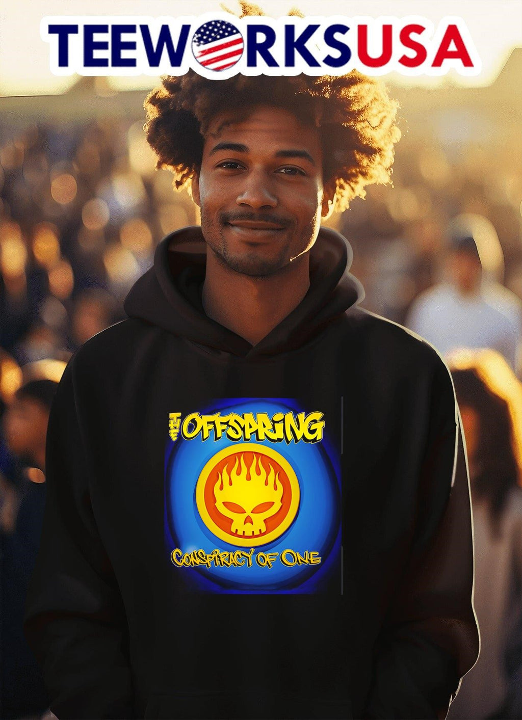 The Offspring Conspiracy Of One - Adult & Kids T-Shirts, Sweatshirts & Hoodies apparel design preview 2