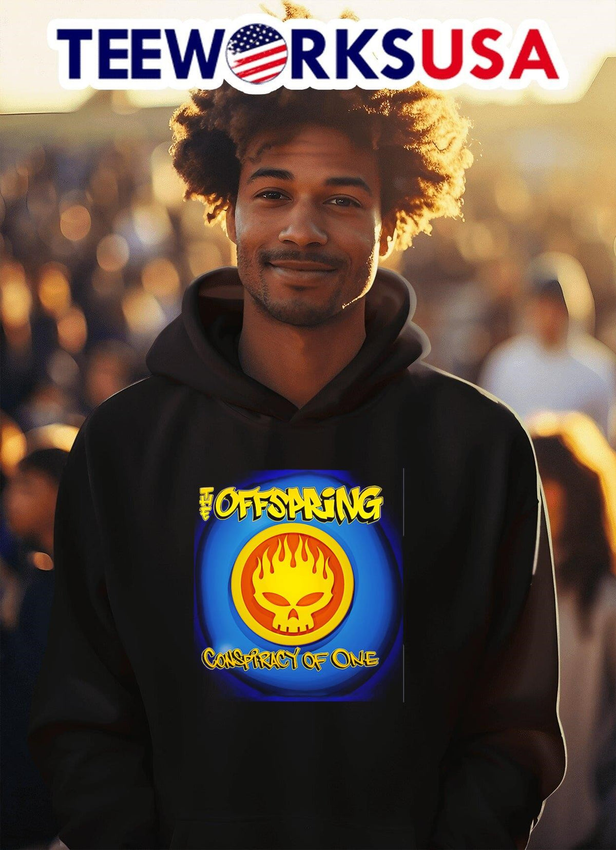 The Offspring Conspiracy Of One - Adult & Kids T-Shirts, Sweatshirts & Hoodies apparel design preview 2
